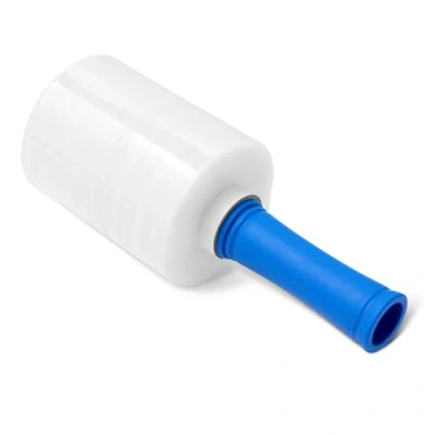 Image de Amazon Basics Rouleau de Film Étirable, 12,7 cm x 304,8 m, 1 Avec Poignée, Transparent