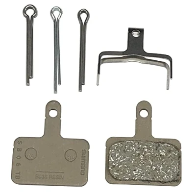Image de SHIMANO Spares B03S Plaquettes de Frein à Disque et Ressort en Acier résine Noir Taille Unique
