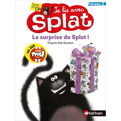 Image de Je lis avec Splat : la surprise de Lecture CP Niveau 3
