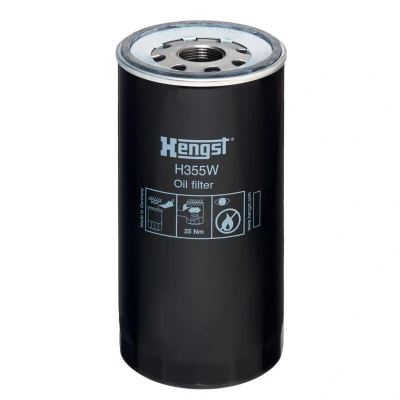 Image de HENGST FILTER H355W Filtre à huile M30x2 vissé