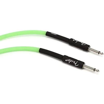 Image de Fender® »GLOW IN THE DARK CABLE« Câble pour instruments 3m Couleur: Vert