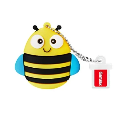 Image de GARRULAX clé USB, Upgrade imperméable USB2.0, 8 Go / 16 32Go Cles USB Dessin animé 3D Mignon Stockage de données Haute Vitesse Mémoire Stick Pendrive