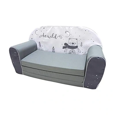 Image de KNORRTOYS.COM 68449 Bear Canapé pour Enfant Gris