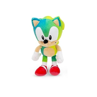 Image de Sonic The Hedgehog Peluche originale sous licence 80 cm et modèles Rainbow 28 30 (7 édition au choix) (vert/turquoise)