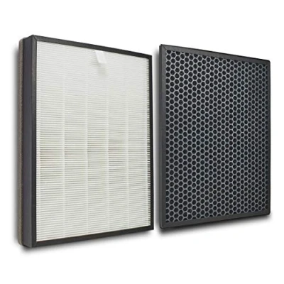 Image de Supremery Kit de filtres rechange pour purificateur d&#039;air compatible avec Philips AC3256/10, AC3259/10 et AC4550/10 Filtre HEPA charbon actif Alternative aux FY3432/10 FY3433/10