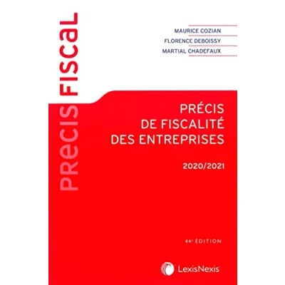 Image de Précis de fiscalité des entreprises 2020/2021 Livre d’occasion Bon