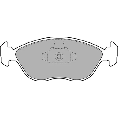 Image de Kit de plaquettes frein, frein à disque DELPHI LP1443