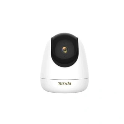 Image de Tenda CP7 Caméra IP Surveillance WiFi, Bébé, de Sécurité 4MP HD, Vision Nocturne, Détection Mouvement, Audio Bidirectionnel Pan/Tilt, 2,4GHz, Enregistrement SD et Cloud Blanc