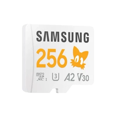 Image de Samsung Carte mémoire microSDXC Sonic Pro Plus, Interface UHS I, 256 Go, Vitesse de Lecture jusqu&#039;à 180 Mo/s, Toujours Plus pour Les Consoles, MB MD256SA/LC1, avec Adaptateur SD