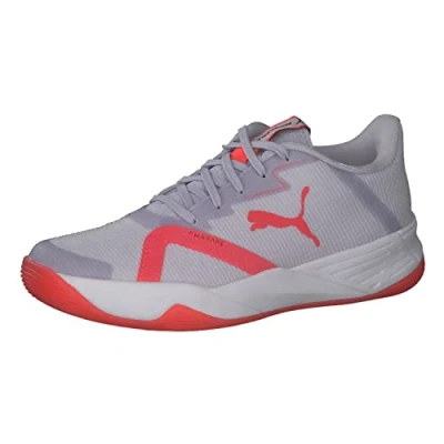 Image de Puma Accelerate Turbo Nitro II Chaussures de handball, Femme, Taille: 37, Spring lavender/red blast/white Tissu / matière synthétique