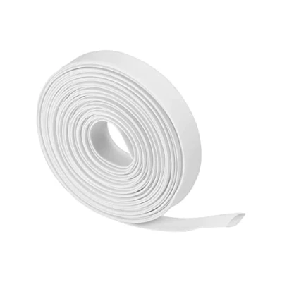 Image de Othmro Gaine thermorétractable en polyéthylène de 10 mm diamètre et m longueur 2:1 Blanc
