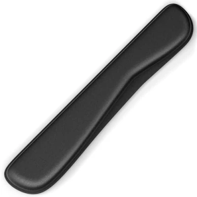 Image de GOMIN Tapis de clavier ergonomique repose poignet pour clavier, 43 x 8,4 cm, avec coussin en gel, mousse à mémoire forme, antidérapant, ordinateur, PC, ordinateur