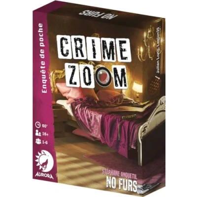 Image de Asmodee Crime Zoom : No Furs Jeu de Société d&#039;Enquête Pour Adultes &amp; Enfants dès 16 ans Scène 1 à 6 Détectives Format Voyage 1h Version Française