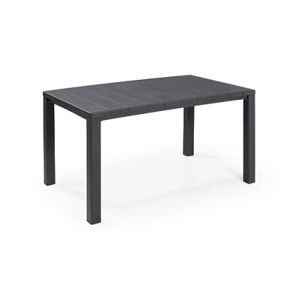 Image de Keter 246187 Table Julie avec plateau texturé effet bois