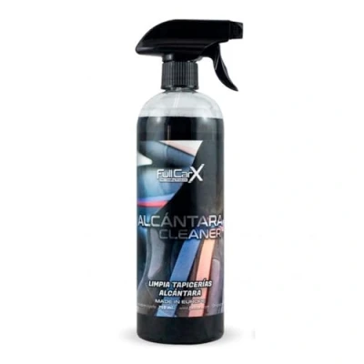 Image de FULLCARX Alcantara Cleaner 750ml Nettoyant Voiture, Enlève Les Taches, Puissant pour Sièges Revêtement Textile, Arôme Frais Neutralise Odeurs, Produit Nettoyage Detailing Professionnel