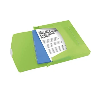 Image de Esselte Vivida Boîte de classement en polypropylène A4 380 feuilles 40 mm Vert