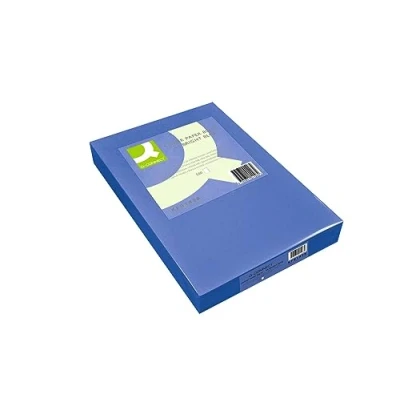 Image de Q Connect A4 80 gsm Rame de Papier bleu pour photocopieuse clair