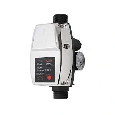 Image de KATSU Commutateur de Contrôle Pression Pompe à Eau Automatique, Régulateur électronique Réglable, pour Submersible, Surpression, Jardin