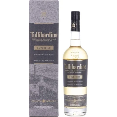 Image de Tullibardine SOVEREIGN Highland Single Malt Scotch Whisky 43% Vol. 0,7l in Giftbox