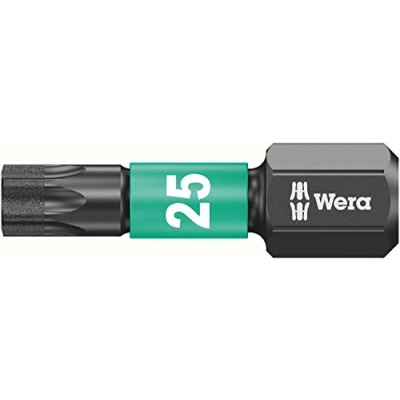 Image de Wera 867/1 IMP DC Impaktor Bits SB TX 25 05073925001 Embout pour visseuse à choc