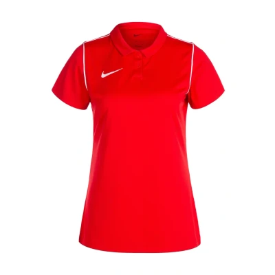 Image de Nike Performance PARK DRY Polo, Femme, Taille: Large, University red white