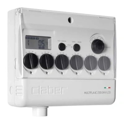 Image de Claber D80580000 Programador multipla con display corriente alterna 220/24v