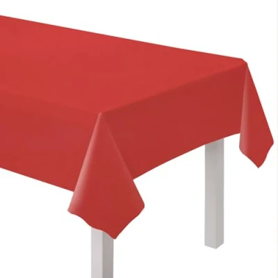 Image de amscan Nappe en Papier Rouge, 9915404 203