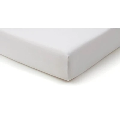 Image de TEMPUR FIT Drap Housse en Jersey de Coton mélangé avec élasthanne, très Extensible, Convient aux Matelas Entre 70/80 cm x 200/220 cm, Lavable Machine et sans Produits Chimiques, Blanc