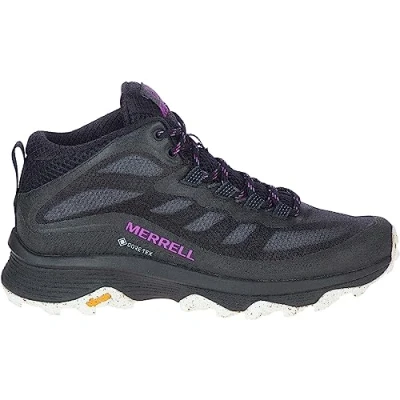 Image de Merrell Femme Moab Speed Mid Espadrille, Noir, 38 EU