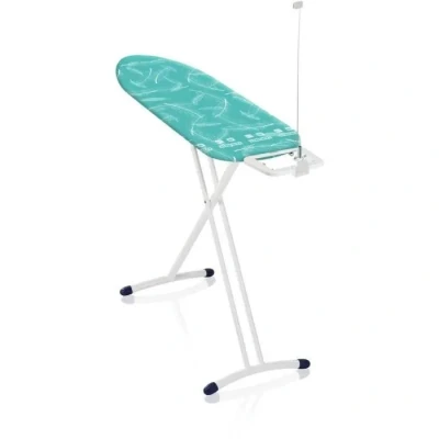 Image de Leifheit table à repasser Air Board M Solid, de repassage avec housse Thermo Reflect, planche ajustable repose fer