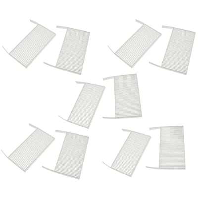Image de vhbw Lot de filtres Compatible avec Zehnder ComfoAir 70 Appareil Ventilation Filtre à air G4 / F7 (10 pcs), 19 x 10 3 cm, Blanc