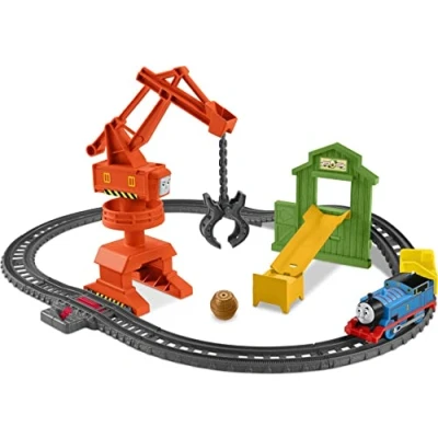 Image de Thomas &amp; Friends GHK83 and Fisher Price(R) (TM) Cassia Crane Cargo Set