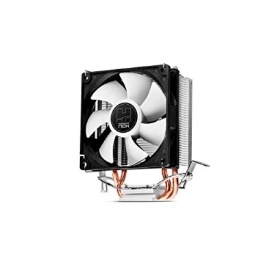 Image de Nox Hummer H 190 NXHUMMERH190 Ventilateur CPU 92 mm, PWM, Compatible Intel&amp;AMD, Caloduc Double Cuivre, Base Aluminium, Couleur Noir