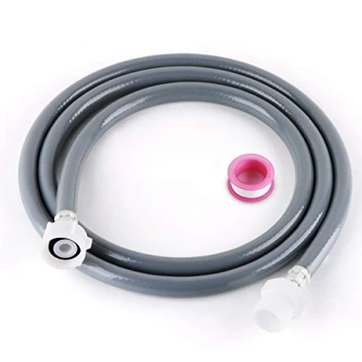 Image de Rallonge de Tuyau d&#039;alimentation,ilauke machine à laver 2,5 m d&#039;alimentation 3/4&quot; eau froide 25 C pour lave vaisselle