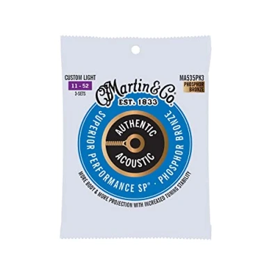 Image de Martin Cordes MA535 SP Bronze Phosphore 3 Pack Custom Light 11 52