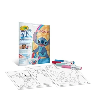 Image de CRAYOLA Color Wonder, Kit de Coloriage avec 18 Pages à colorier et 4 Feutres Anti tache, sur le thème Lilo &amp; Stitch, Activité Créative pour Enfants, 3,4,5 Ans, 75 2665