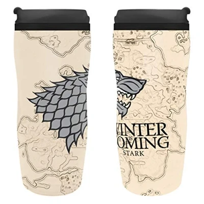 Image de ABYSTYLE GAME OF THRONES Mug de Voyage Isotherme Winter is coming
