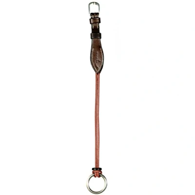 Image de Dyon Sanglons de Gogue Cuir/Nylon WC Marron