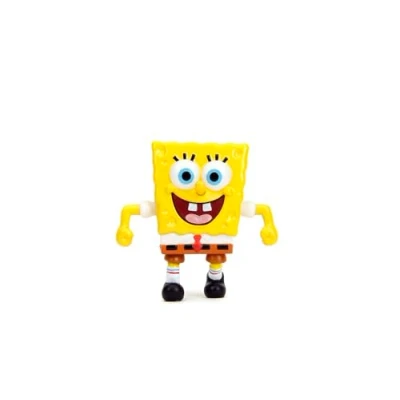 Image de Jada Toys Figurine Bob l&#039;éponge (1 pièce) 1 des 4 Figurines à Collectionner en métal (Bob l&#039;éponge, Patrick, Thaddeus ou M. Krabs) pour Fans et collectionneurs partir de 8 Ans, Vague 1, sélection