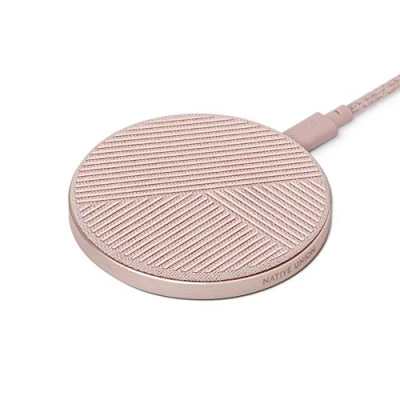 Image de Native Union Drop Chargeur sans Fil [Qi Certifié] 10W Anti Dérapante Rapide Compatible avec iPhone 12/12 Pro/12 Pro Max/12 mini/11/11 Pro/11 Max(Rose)