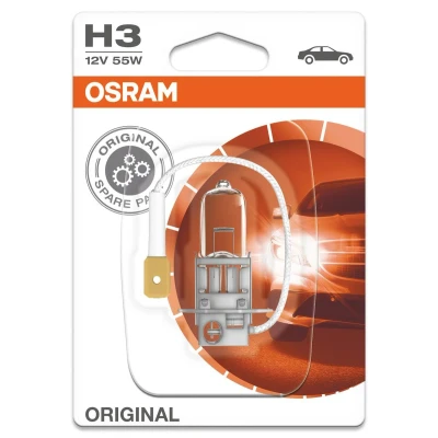 Image de OSRAM 64151 01B Ampoule, projecteur longue portée H3 12V 55W 3200K Halogène BMW: 1 5 portes, Berline, 3 Coupe, VOLKSWAGEN: Golf 4