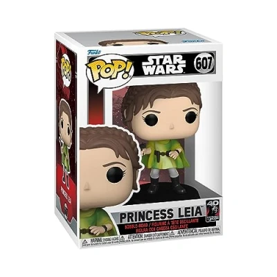 Image de Funko Pop ! Star Wars : Return of The Jedi 40th Leia (BH) Figurine en Vinyle à Collectionner Jouets pour Enfants et Adultes Modèle réduit collectionneurs présentoirs