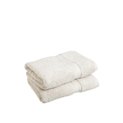 Image de Ensemble de Serviettes Bain, 2 pièces, Coton supérieur 900 grammes, Pierre