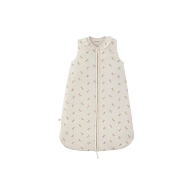 Image de NOUKIE&#039;S Gigoteuse Mi Saison 6 36 Mois (100cm) TOG 1 à 2 Fermeture Zippée Jersey Blanc &amp; Rose