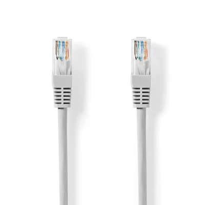 Image de Nedis CCGL85101GY05 câble de réseau Gris 0,5 m Cat5e U/UTP (UTP) Neuf