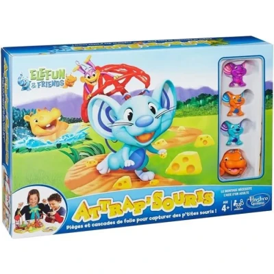 Image de Hasbro A49731010 Jeu d&#039;action Et De Réflexe Attrap Souris