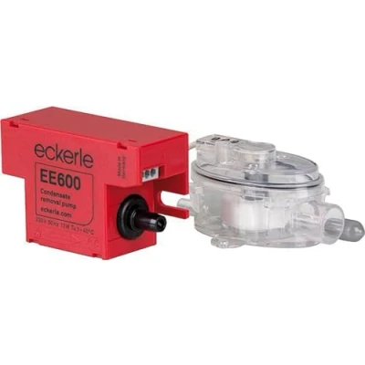 Image de Eckerle EE600 Pompe Condensat Ultra Compacte Pour Climatisations Jusqu&#039;à 7,5 KW Avec Moteur Suisse, Relevage Système d&#039;Alarme Intégré, Débit Max 6 L/H, 230V 50/60Hz 8W