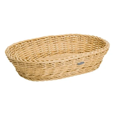 Image de Westmark Panier Multi usage, convient pour l&#039;hôtellerie et la restauration, Ovale, env. 32 x 23 7 cm, Fibres synthétiques, Saleen Edition, Beige clair, 02010730101