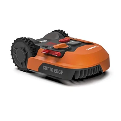 Image de WORX Landroid 700 m² Robot Tondeuse Connecté WR142E (Installation Facile, Configurable, Autonome, Contrôle à Distance Via APP, Tonte Intelligente,Tond sous la Pluie)