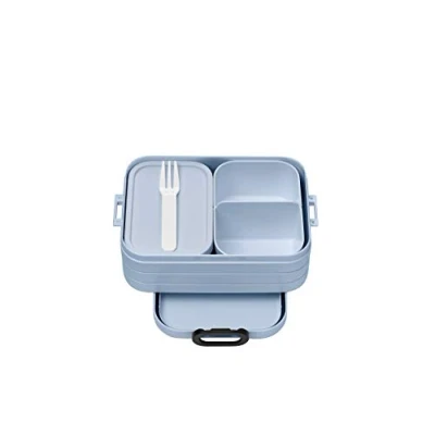 Image de Mepal Panier Repas Bento Take A Break pour Midi Boite Compartiment Lunchbox Sandwichs, Petits Snacks et Restes Snack &amp; Déjeuner 900 ml &#039;22 Nordic Blue